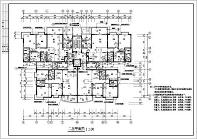 住宅室內裝飾裝修施工CAD圖紙解析